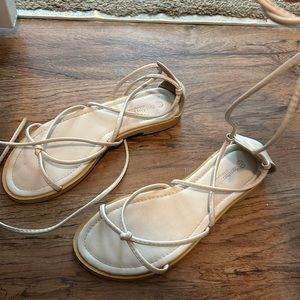 Sandal with straps